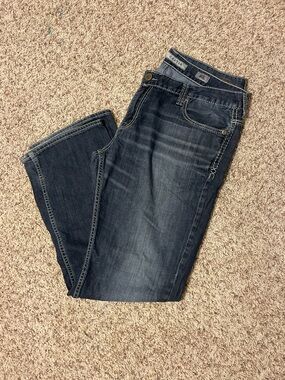 BKE denim Carter Indigo Wash Straight-Leg Jeans 40L